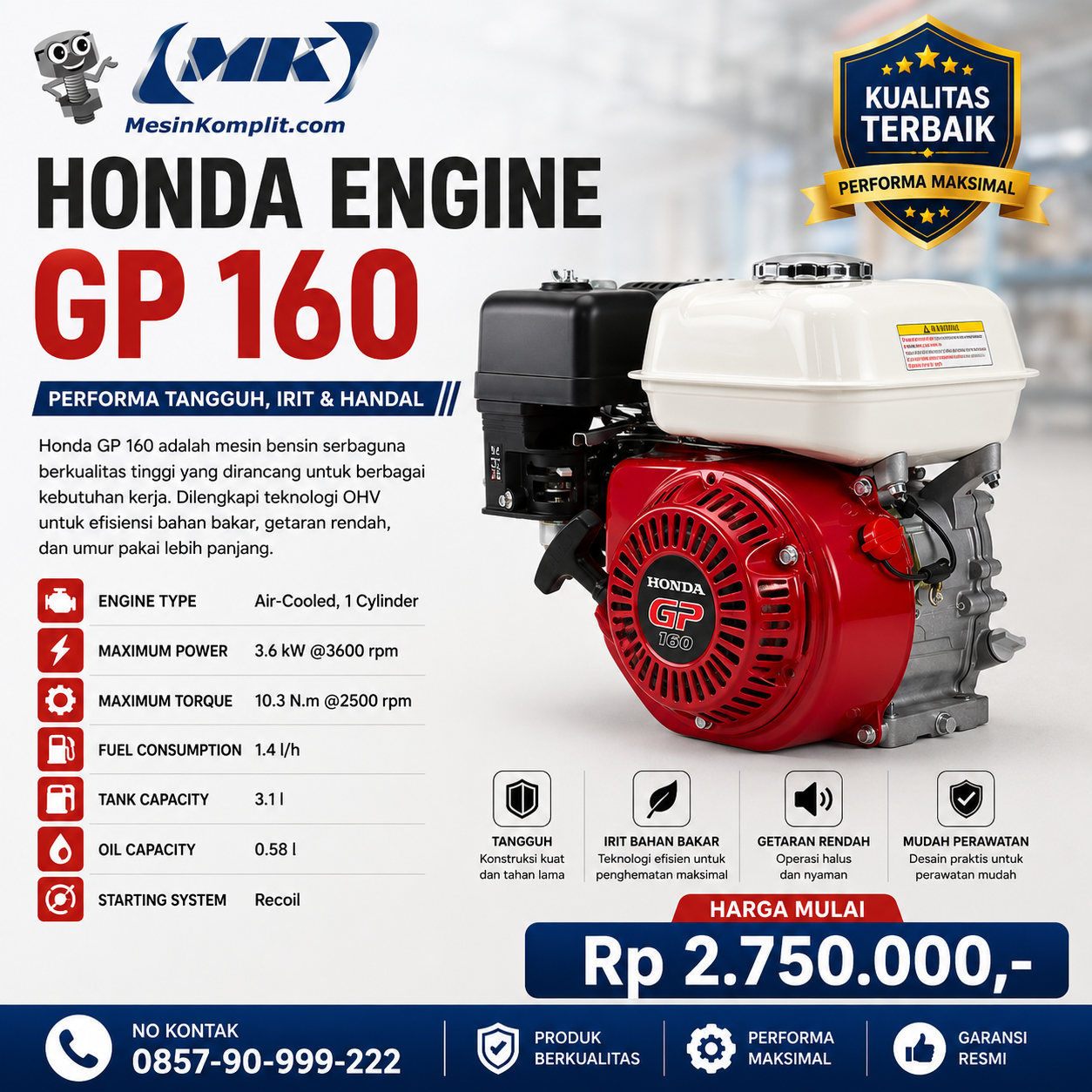 Motor Penggerak Honda GP ...